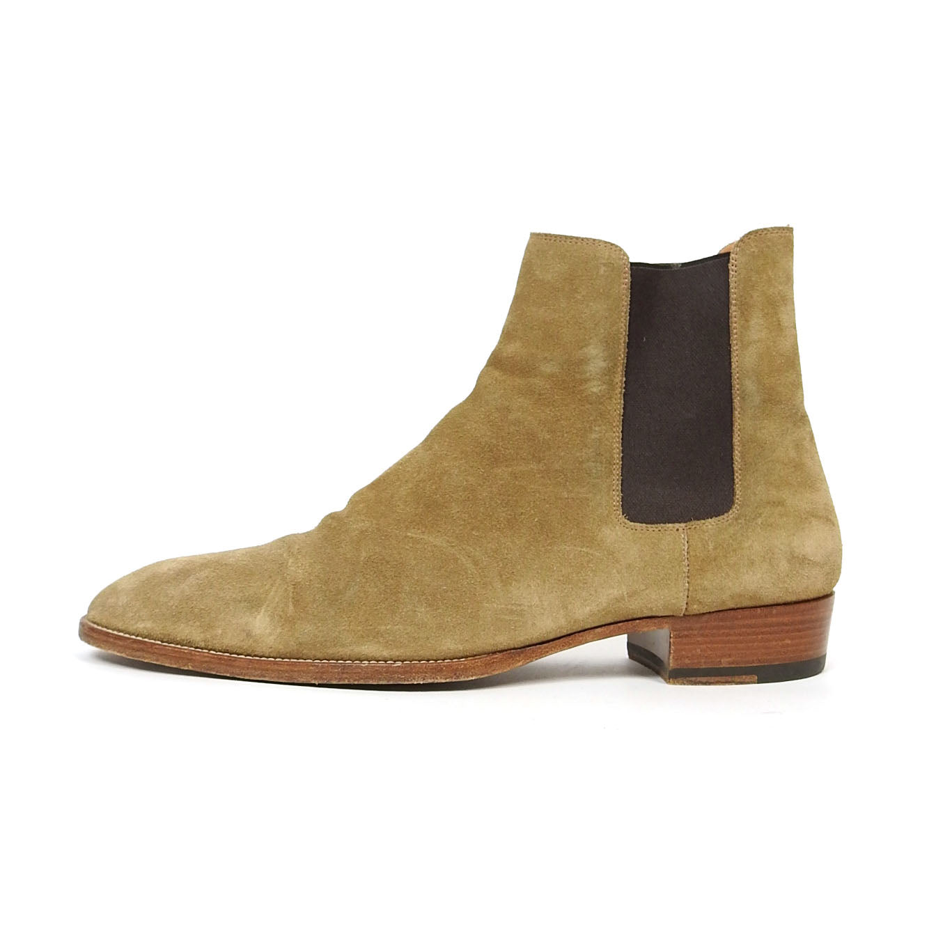 Saint Laurent Paris Suede Chelsea Boots Size 46 – I Miss You MAN