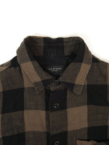 Rag & Bone Fit 3 Flannel Size Medium