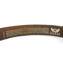 Load image into Gallery viewer, Duke’s Leather Belt Size 105
