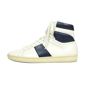 Saint Laurent Paris High Top Sneakers Size 43