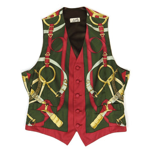 Hermes Silk Waistcoat