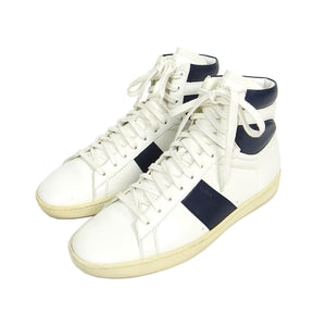 Saint Laurent Paris High Top Sneakers Size 43