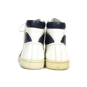 Saint Laurent Paris High Top Sneakers Size 43