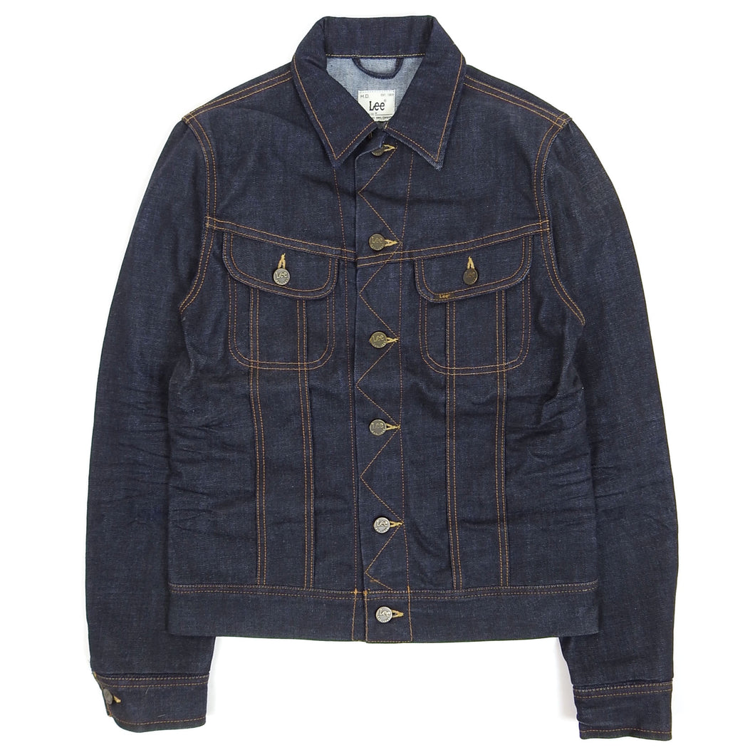 Lee Denim Rider Jacket Size Medium I Miss You MAN