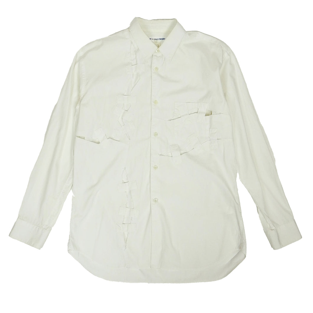 Comme Des Garçons SHIRT Torn Shirt Size Medium