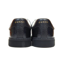 Load image into Gallery viewer, Gucci Black Ace GG Crystal Size 10.5
