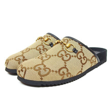 Load image into Gallery viewer, Gucci Macro GG Mules Size 10

