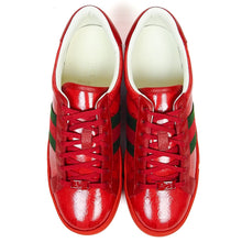 Load image into Gallery viewer, Gucci Red Ace GG Crystal Size 10.5
