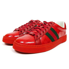 Load image into Gallery viewer, Gucci Red Ace GG Crystal Size 10.5
