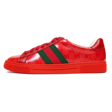 Load image into Gallery viewer, Gucci Red Ace GG Crystal Size 10.5
