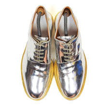 Load image into Gallery viewer, Maison Margiela Metallic Derbies Size 44
