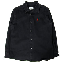 Load image into Gallery viewer, AMI Paris Denim Overshirt Size 42
