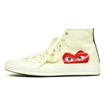 Load image into Gallery viewer, Comme Des Garçons PLAY x Converse Chuck 70 High Off White Size 10
