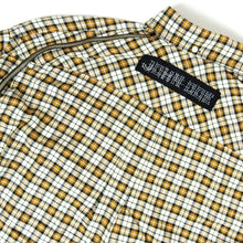 Load image into Gallery viewer, TakahiroMiyashita The Soloist Plaid Back Zip Shirt Size 48
