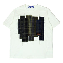 Load image into Gallery viewer, Junya Watanabe Comme Des Garcons Man Plaid Patchwork T-Shirt Size Medium

