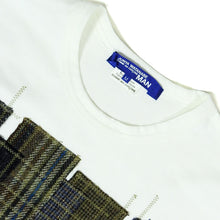 Load image into Gallery viewer, Junya Watanabe Comme Des Garcons Man Plaid Patchwork T-Shirt Size Medium
