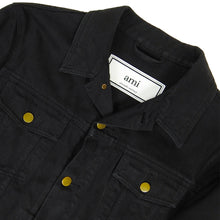 Load image into Gallery viewer, AMI Paris Denim Jacket Size Medim

