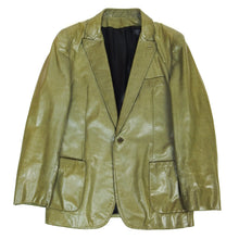 Load image into Gallery viewer, Costume National Leather Blazer Size 52
