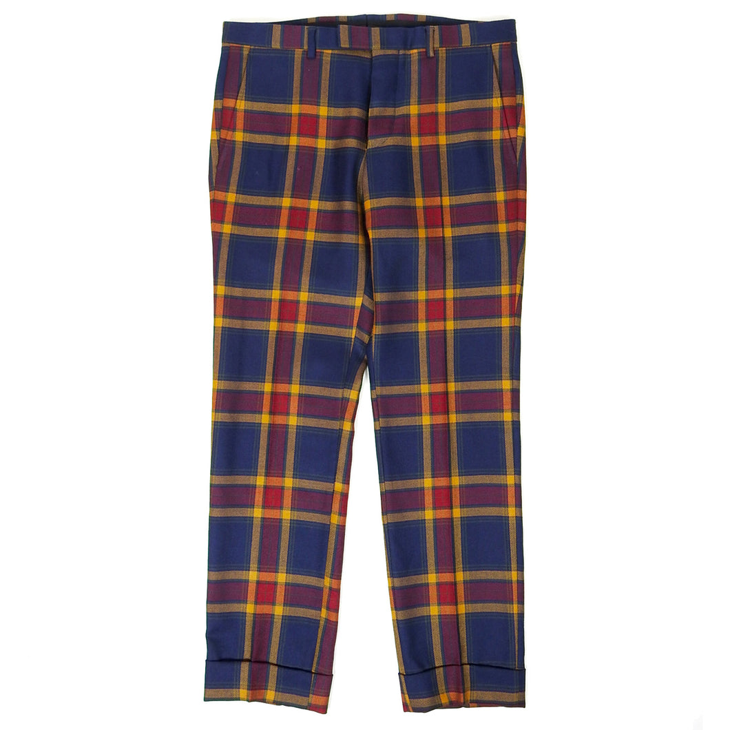 Gucci Plaid Trousers Size 46