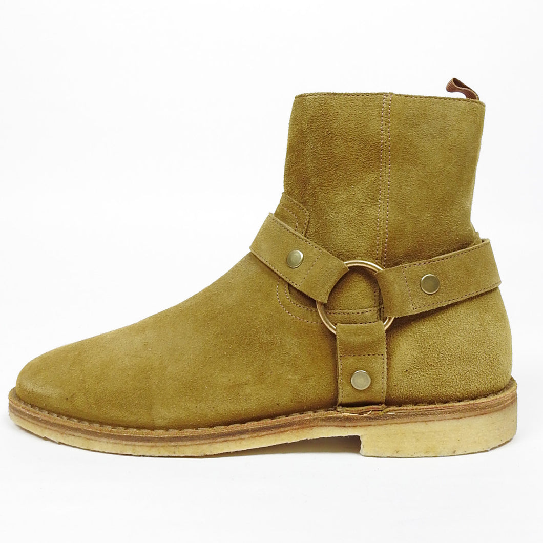 Saint Laurent Crep Wyatt Boots Size 43