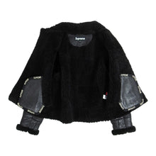 Load image into Gallery viewer, Supreme Shearling Aviator Jacket Size Medium
