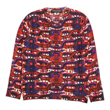 Load image into Gallery viewer, Comme Des Garcons Homme Plus Patterned V Neck Sweater Size Large

