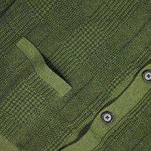 Load image into Gallery viewer, Polo Ralph Lauren Green Plaid Cardigan Size Small
