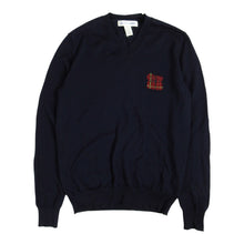 Load image into Gallery viewer, Comme des Garcons Shirt Plaid Patch Sweater Size Large
