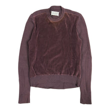 Load image into Gallery viewer, Maison Margiela Velvet Front Knit Sweater Size 40
