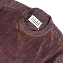 Load image into Gallery viewer, Maison Margiela Velvet Front Knit Sweater Size 40
