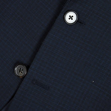 Load image into Gallery viewer, Maison Margiela S/S&#39;14 Navy Mini Check Blazer Size 54
