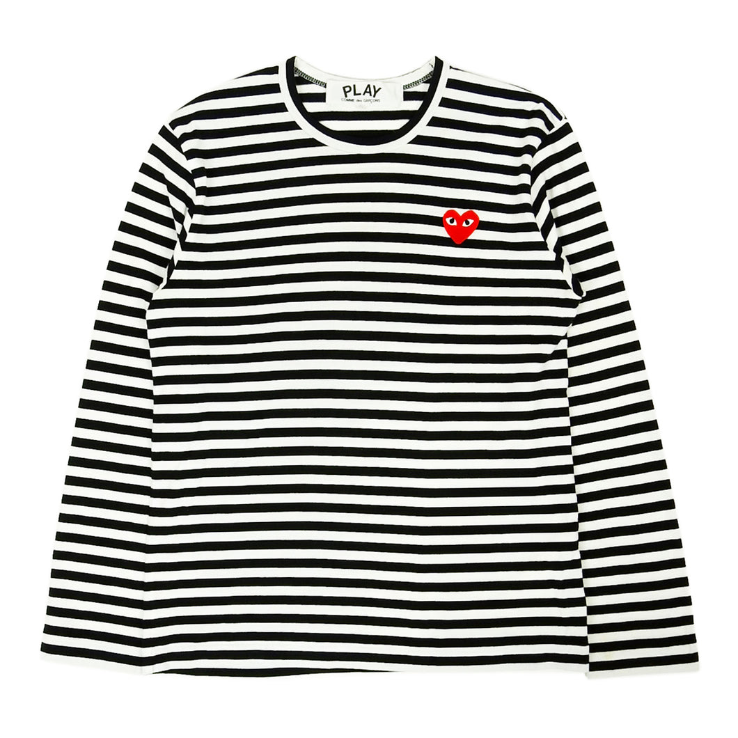 CDG Play Striped LS Size Small
