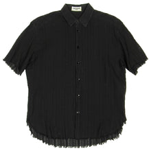 Load image into Gallery viewer, Saint Laurent Paris Sheer SS Shirt Size 39
