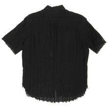 Load image into Gallery viewer, Saint Laurent Paris Sheer SS Shirt Size 39
