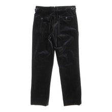 Load image into Gallery viewer, Ralph Lauren Purple Label Velour Trousers Size 32
