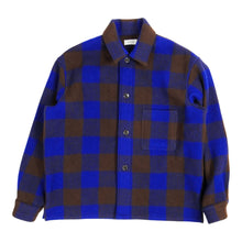 Load image into Gallery viewer, Lemaire Check Wool Overshirt Size Large
