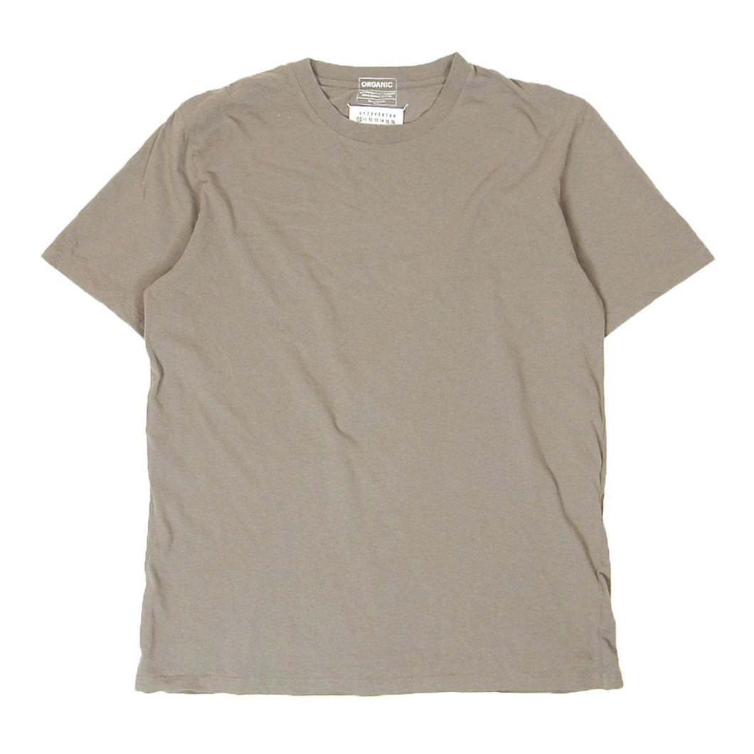 Maison Margiela Organic Brown T-Shirt Size XXL