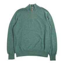 Load image into Gallery viewer, Brunello Cucinelli Cashmere 1/4 Zip Sweater Size 50
