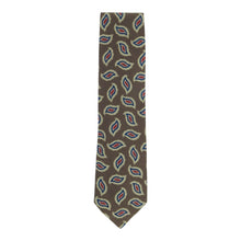 Load image into Gallery viewer, Giorgio Armani Cravette Grey and Red Tie
