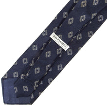 Load image into Gallery viewer, Giorgio Armani Blue + White Square Tie

