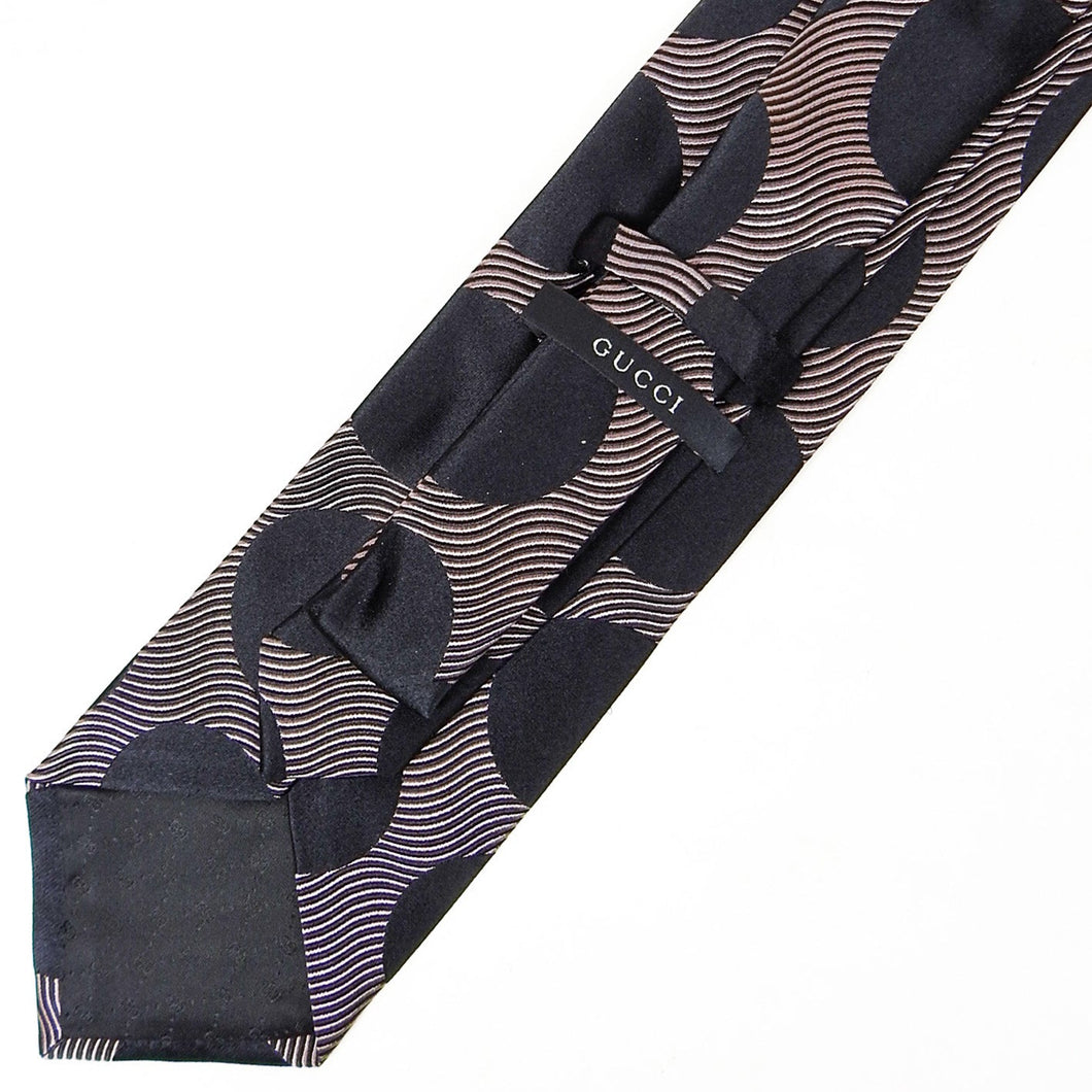 Gucci Large Circle Pattern Tie