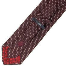 Load image into Gallery viewer, Gucci Maroon Silk Tie
