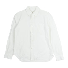 Load image into Gallery viewer, Buck Mason White Oxford Shirt Size Small
