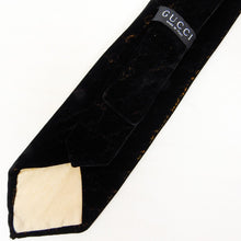 Load image into Gallery viewer, Gucci Velvet GG Tie
