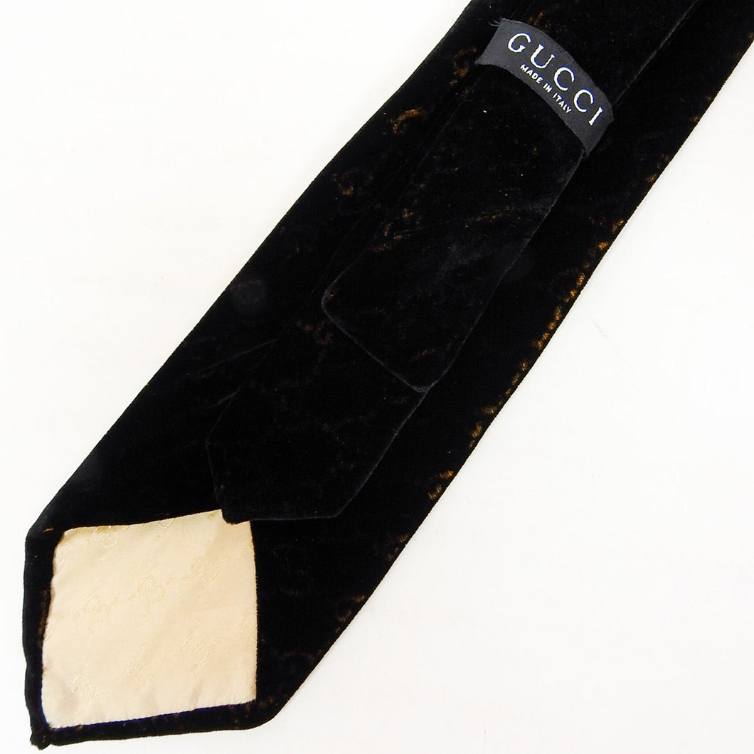 Gucci Velvet GG Tie