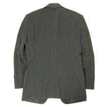 Load image into Gallery viewer, Giorgio Armani 2 Piece Green Pinstripe Suit Size 50
