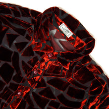 Load image into Gallery viewer, Gianni Versace Mesh Velvet Shirt Size 50
