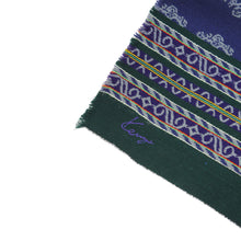 Load image into Gallery viewer, Kenzo Green/Purple Scarf
