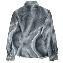 Load image into Gallery viewer, Roberto Cavalli Snake Print Shirt Size Small
