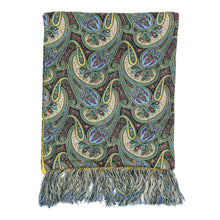 Load image into Gallery viewer, Turnbull &amp; Asser Paisley Cashmere Scarf
